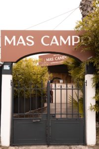 Entrée Mas Campo